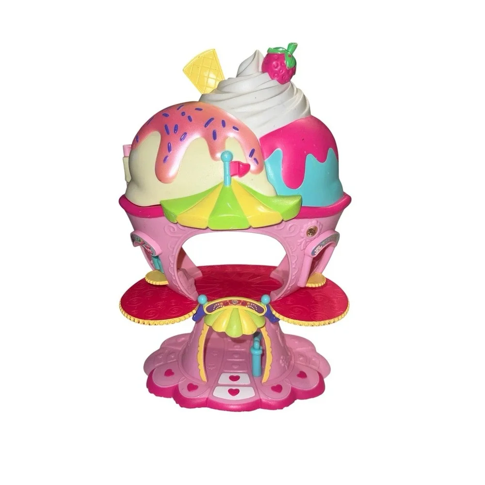 My Little Pony 3 Playsets Ponyville Sundae Shoppe Dash House Roller Skate